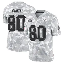 Nike Jaden Smith Tampa Bay Buccaneers Limited Arctic Camo 2024 Salute to Service Jersey - Men's