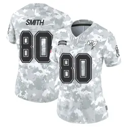Nike Jaden Smith Tampa Bay Buccaneers Limited Arctic Camo 2024 Salute to Service Jersey - Women's