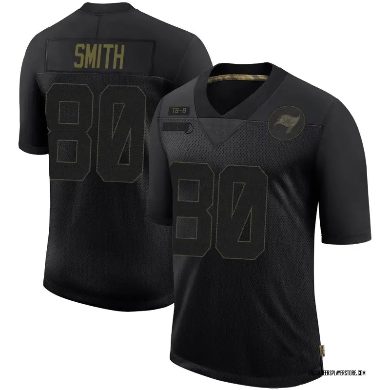Nike Jaden Smith Tampa Bay Buccaneers Limited Black 2020 Salute To Service Jersey - Men's