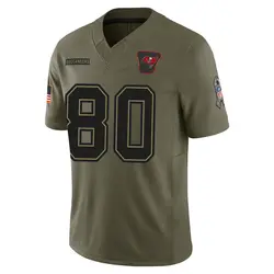 Nike Jaden Smith Tampa Bay Buccaneers Limited Olive 2025 Salute to Service Jersey - Men's