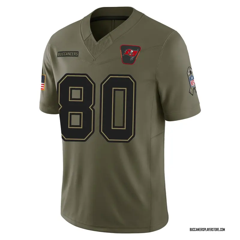 Nike Jaden Smith Tampa Bay Buccaneers Limited Olive 2025 Salute to Service Jersey - Men's