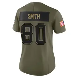 Nike Jaden Smith Tampa Bay Buccaneers Limited Olive 2025 Salute to Service Jersey - Women's