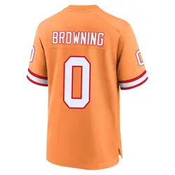 Nike Jake Browning Tampa Bay Buccaneers Game Brown Creamsicle 50th Season Jersey - Men's