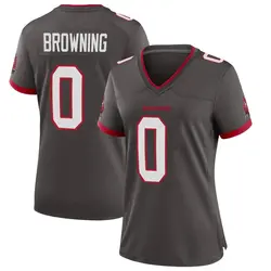 Nike Jake Browning Tampa Bay Buccaneers Game Brown Pewter Alternate Jersey - Women's