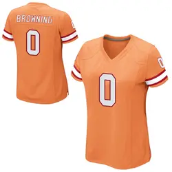 Nike Jake Browning Tampa Bay Buccaneers Game Orange Alternate Jersey - Women's