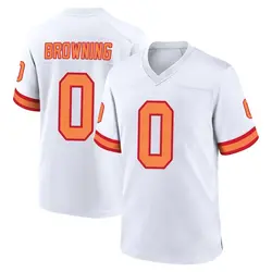 Nike Jake Browning Tampa Bay Buccaneers Game White '76 Jersey - Youth