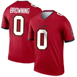 Nike Jake Browning Tampa Bay Buccaneers Legend Red Jersey - Men's
