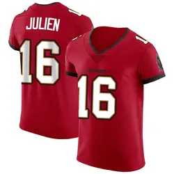 Nike Jake Julien Tampa Bay Buccaneers Elite Red Vapor Jersey - Men's