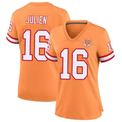 Nike Jake Julien Tampa Bay Buccaneers Game Cream sicle 50th Season Jersey - Women's