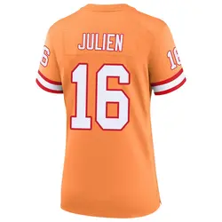 Nike Jake Julien Tampa Bay Buccaneers Game Cream sicle 50th Season Jersey - Women's