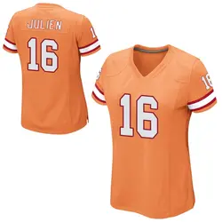 Nike Jake Julien Tampa Bay Buccaneers Game Orange Alternate Jersey - Women's