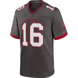 Nike Jake Julien Tampa Bay Buccaneers Game Pewter Alternate Jersey - Men's