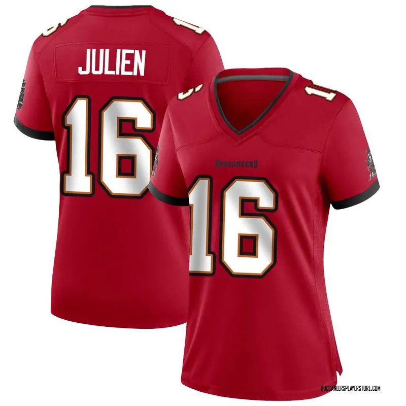 Nike Jake Julien Tampa Bay Buccaneers Game Red Team Color Jersey - Women's