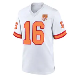 Nike Jake Julien Tampa Bay Buccaneers Game White '76 50th Season Jersey - Men's