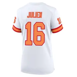 Nike Jake Julien Tampa Bay Buccaneers Game White '76 50th Season Jersey - Women's