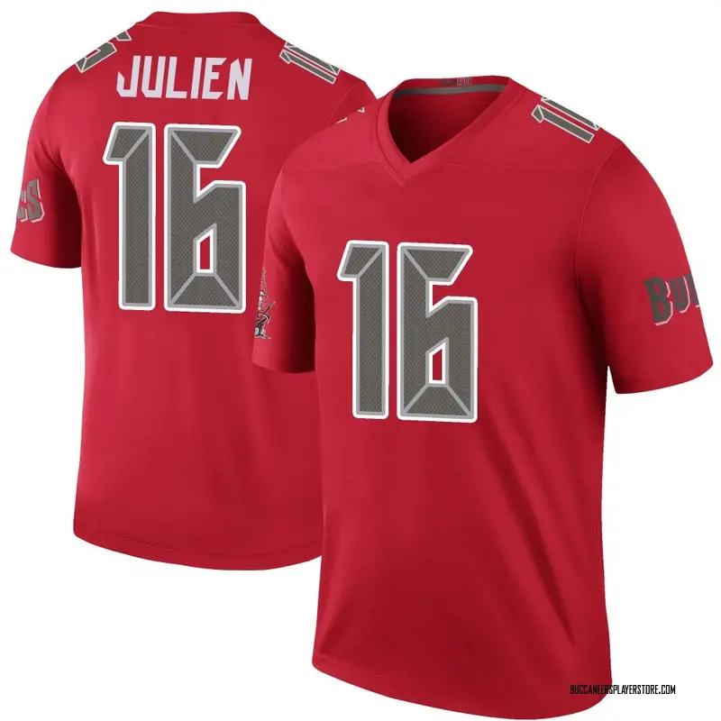 Nike Jake Julien Tampa Bay Buccaneers Legend Red Color Rush Jersey - Men's