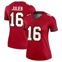 Nike Jake Julien Tampa Bay Buccaneers Legend Red Jersey - Women's