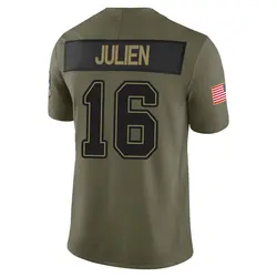 Nike Jake Julien Tampa Bay Buccaneers Limited Olive 2025 Salute to Service Jersey - Youth