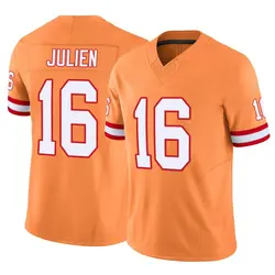 Nike Jake Julien Tampa Bay Buccaneers Limited Orange Vapor F.U.S.E. Jersey - Youth