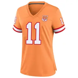 Nike Jalen McMillan Tampa Bay Buccaneers Game Cream sicle 50th Season Jersey - Women's