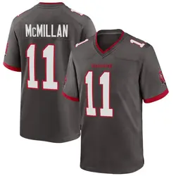 Nike Jalen McMillan Tampa Bay Buccaneers Game Pewter Alternate Jersey - Youth