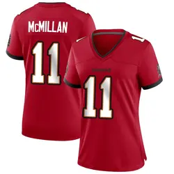 Nike Jalen McMillan Tampa Bay Buccaneers Game Red Team Color Jersey - Women's