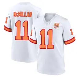 Nike Jalen McMillan Tampa Bay Buccaneers Game White '76 50th Season Jersey - Youth