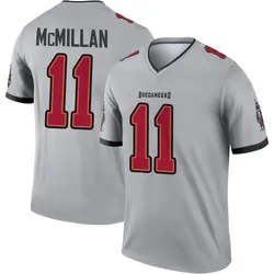 Nike Jalen McMillan Tampa Bay Buccaneers Legend Gray Inverted Jersey - Men's