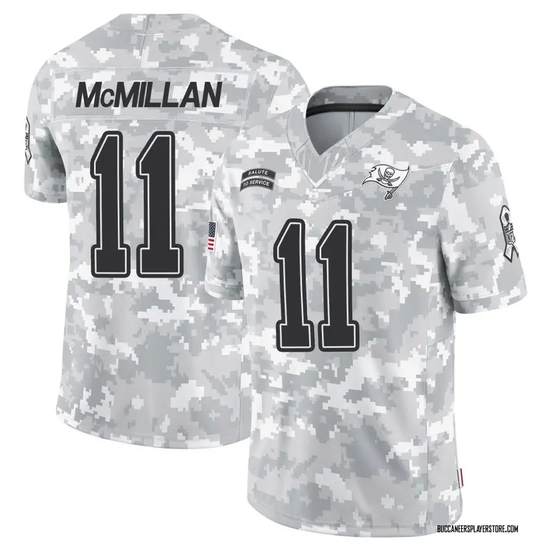 Nike Jalen McMillan Tampa Bay Buccaneers Limited Arctic Camo 2024 Salute to Service Jersey - Youth