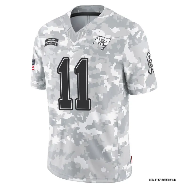 Nike Jalen McMillan Tampa Bay Buccaneers Limited Arctic Camo 2024 Salute to Service Jersey - Youth