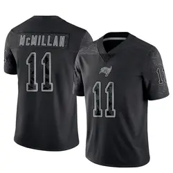 Nike Jalen McMillan Tampa Bay Buccaneers Limited Black Reflective Jersey - Youth