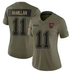 Nike Jalen McMillan Tampa Bay Buccaneers Limited Olive 2025 Salute to Service Jersey - Women's