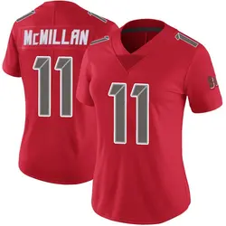 Nike Jalen McMillan Tampa Bay Buccaneers Limited Red Color Rush Jersey - Women's