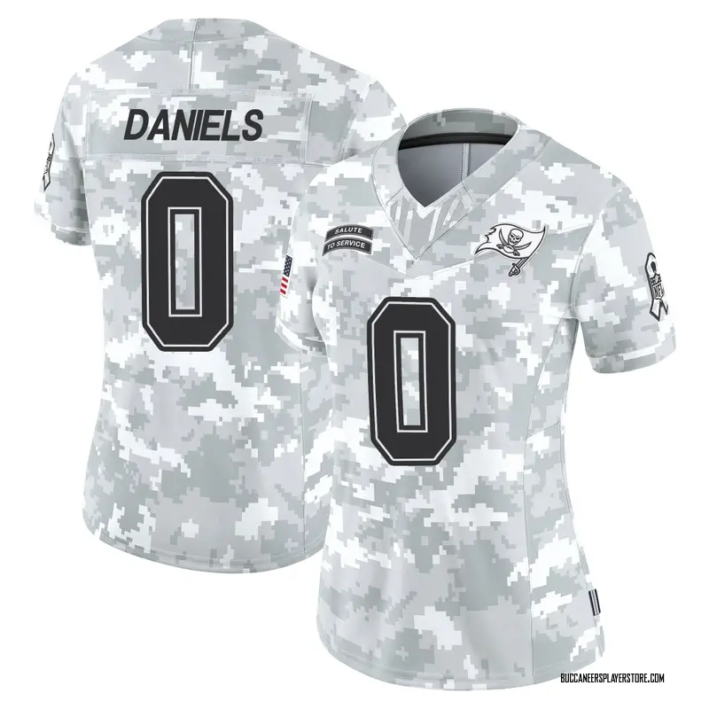 Nike Jalon Daniels Tampa Bay Buccaneers Limited Arctic Camo 2024 Salute to Service Jersey - Women's