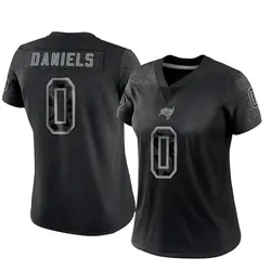 Nike Jalon Daniels Tampa Bay Buccaneers Limited Black Reflective Jersey - Women's