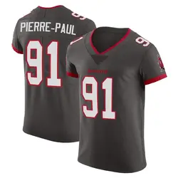 Nike Jason Pierre-Paul Tampa Bay Buccaneers Elite Pewter Alternate Vapor Jersey - Men's