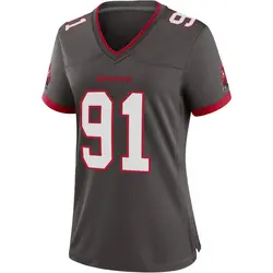 Nike Jason Pierre-Paul Tampa Bay Buccaneers Game Pewter Alternate Jersey - Women's