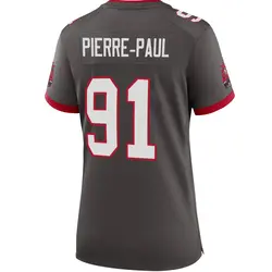 Nike Jason Pierre-Paul Tampa Bay Buccaneers Game Pewter Alternate Jersey - Women's