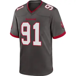 Nike Jason Pierre-Paul Tampa Bay Buccaneers Game Pewter Alternate Jersey - Youth