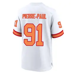 Nike Jason Pierre-Paul Tampa Bay Buccaneers Game White '76 50th Season Jersey - Men's