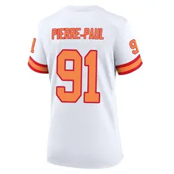 Nike Jason Pierre-Paul Tampa Bay Buccaneers Game White '76 50th Season Jersey - Women's