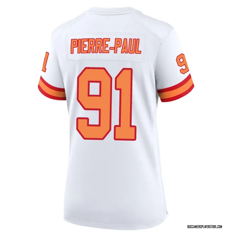 Nike Jason Pierre-Paul Tampa Bay Buccaneers Game White '76 50th Season Jersey - Women's