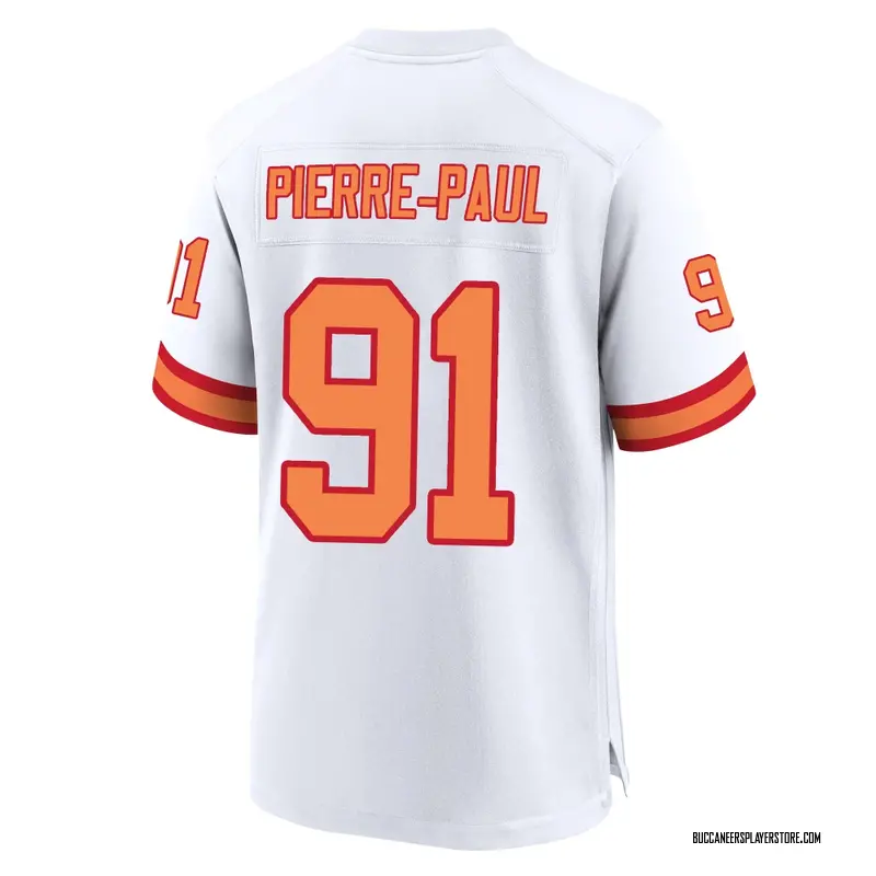 Nike Jason Pierre-Paul Tampa Bay Buccaneers Game White '76 50th Season Jersey - Youth
