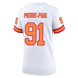 Nike Jason Pierre-Paul Tampa Bay Buccaneers Game White '76 Jersey - Women's