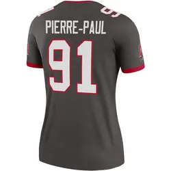 Nike Jason Pierre-Paul Tampa Bay Buccaneers Legend Pewter Alternate Jersey - Women's