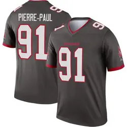 Nike Jason Pierre-Paul Tampa Bay Buccaneers Legend Pewter Alternate Jersey - Youth