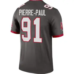 Nike Jason Pierre-Paul Tampa Bay Buccaneers Legend Pewter Alternate Jersey - Youth