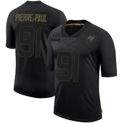 Nike Jason Pierre-Paul Tampa Bay Buccaneers Limited Black 2020 Salute To Service Jersey - Men's