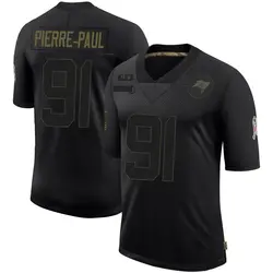 Nike Jason Pierre-Paul Tampa Bay Buccaneers Limited Black 2020 Salute To Service Jersey - Youth