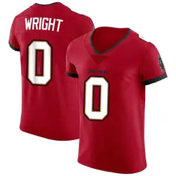 Nike Javin Wright Tampa Bay Buccaneers Elite Red Vapor Jersey - Men's